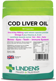 Lindens - Cod Liver Oil 1000mg Capsules | Vitaminz
