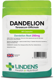 Lindens - Dandelion 60 250mg Capsules | Vitaminz