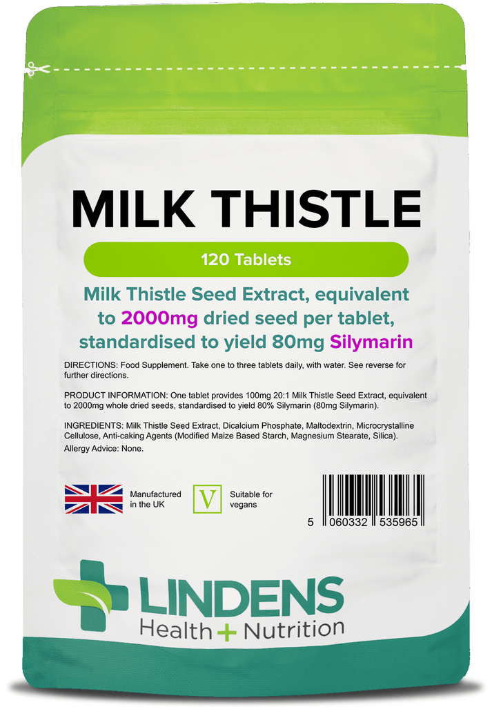 Lindens - Milk Thistle Tablets | Vitaminz