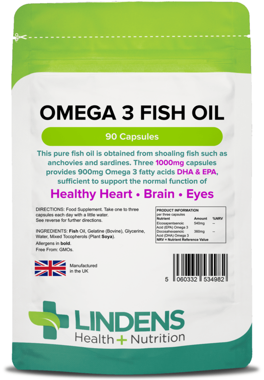Lindens - Omega 3 Fish Oil | Vitaminz