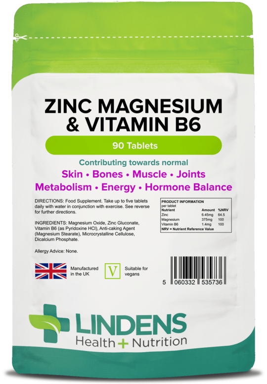 Lindens - Zinc Magnesium & Vitamin B6 | Vitaminz