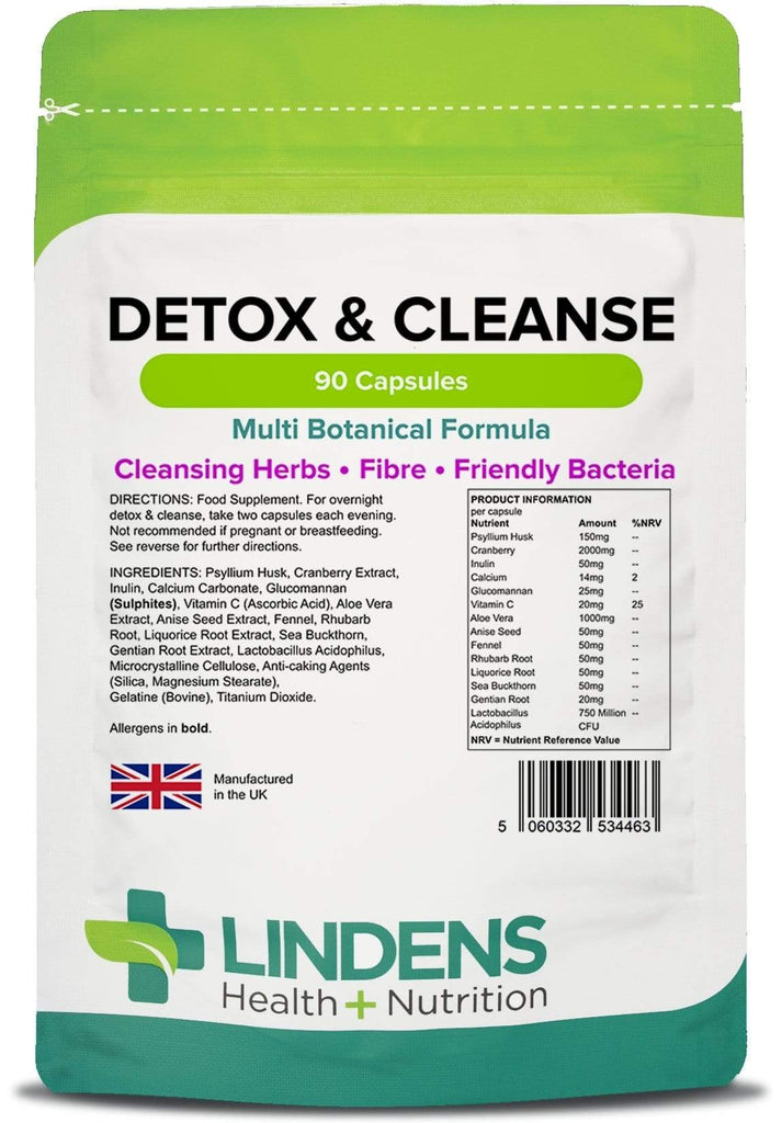 Lindens - Detox & Cleanse Capsules | Vitaminz