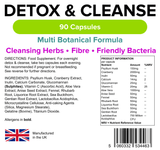 Detox & Cleanse Capsules (90 Capsules)