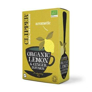 Clipper Tea's Lemon & Ginger Tea | Vitaminz