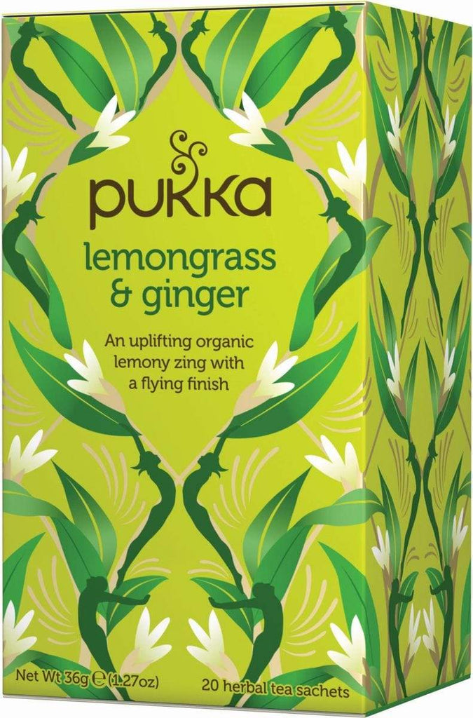Pukka Tea - Lemongrass & Ginger Tea Bags | Vitaminz
