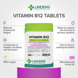 Vitamin B12 1000mcg Sublingual Tabs 100 Tablets